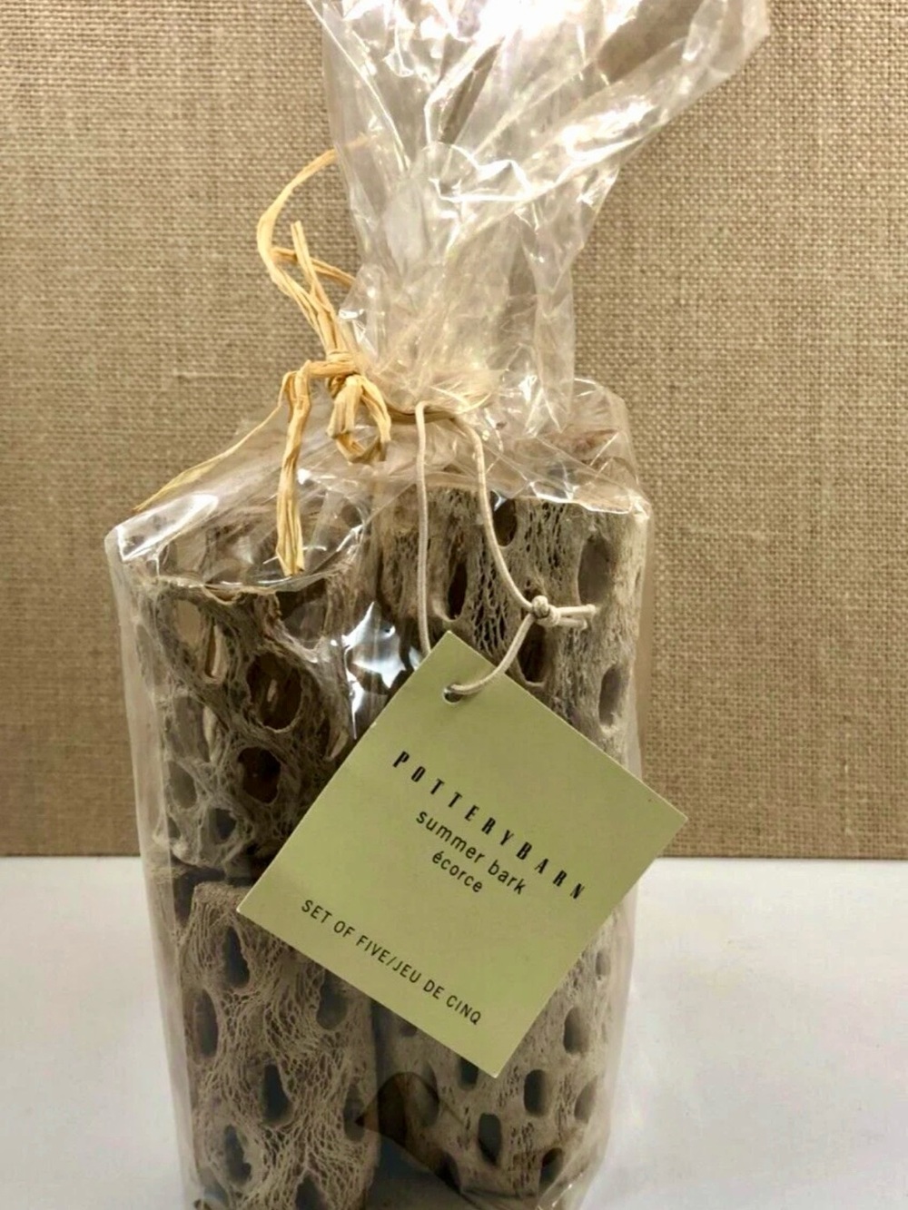 Pottery Barn Summer Bark ecorce